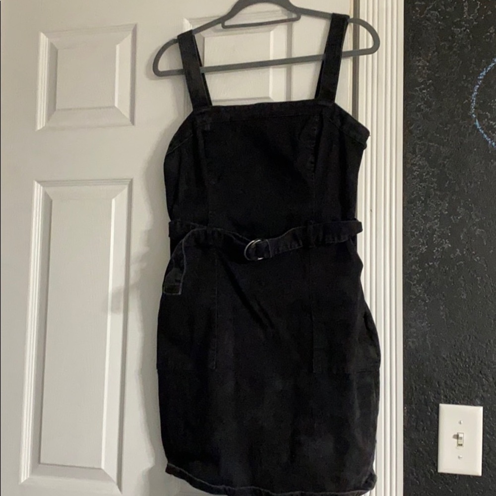 Hollister Black Denim Dress